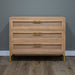 Hudson Furniture Mala Timber and Rattan Lowboy Chest