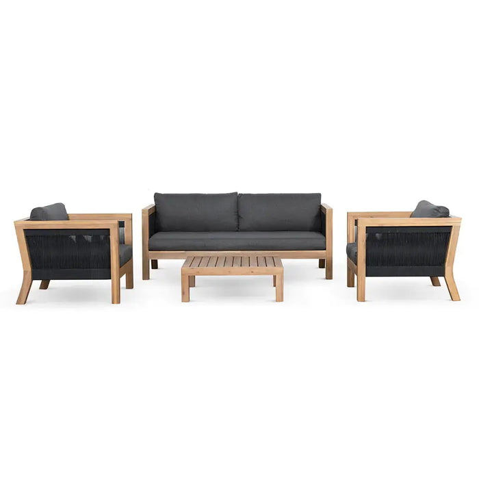 Calibre Furniture Halle 4pcs Outdoor Lounge Set