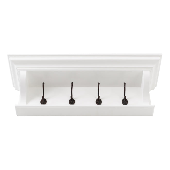 NovaSolo 4 Hook Coat Rack 70cm