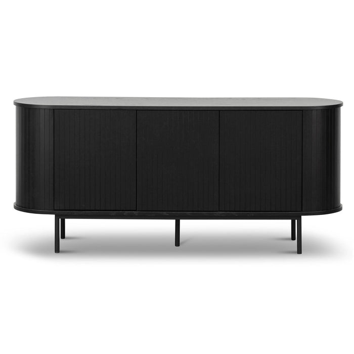 Calibre Furniture Gerald 1.7m Oak Sideboard - Full Black