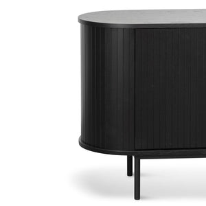 Calibre Furniture Gerald 1.7m Oak Sideboard - Full Black
