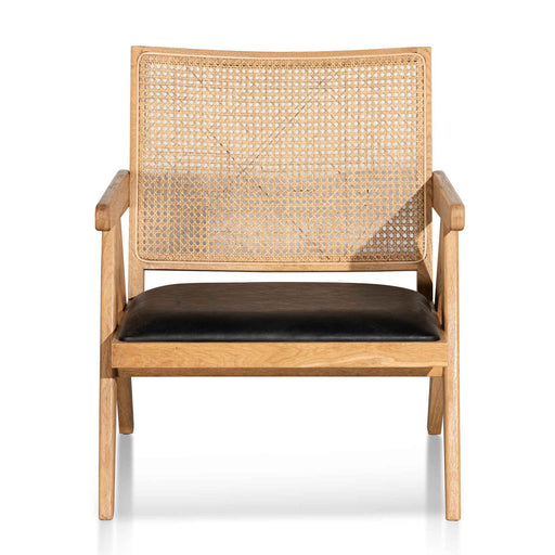 Calibre Furniture Castro Rattan Armchair - Distress Natural and Black Seat