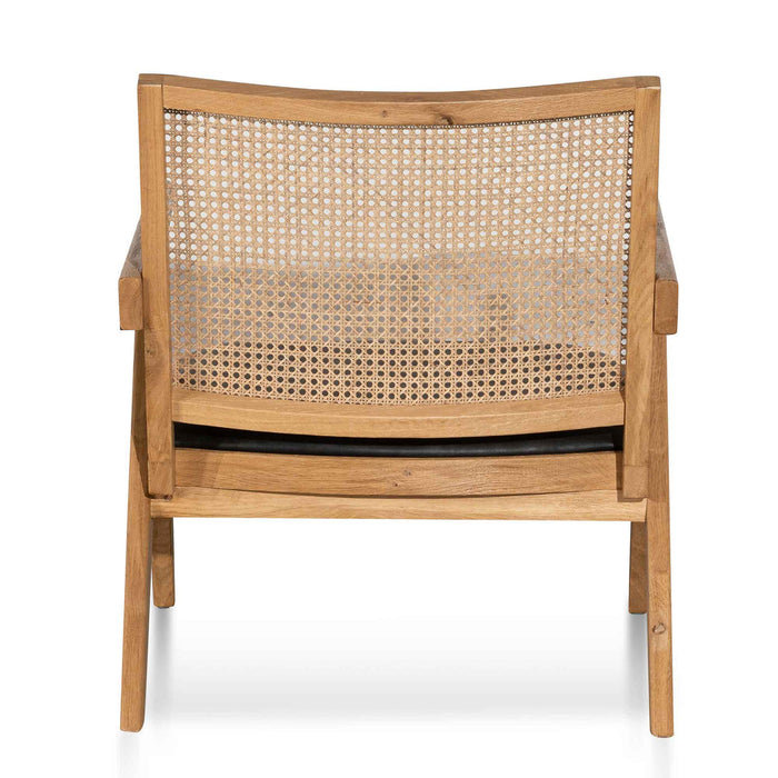 Calibre Furniture Castro Rattan Armchair - Distress Natural and Black Seat