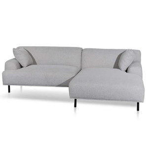 Calibre Furniture Jasleen Right Chaise Sofa - Sterling Sand