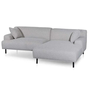 Calibre Furniture Jasleen Right Chaise Sofa - Sterling Sand