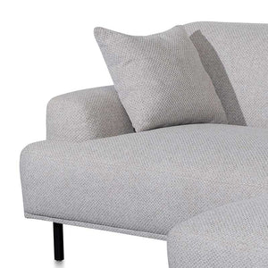 Calibre Furniture Jasleen Right Chaise Sofa - Sterling Sand