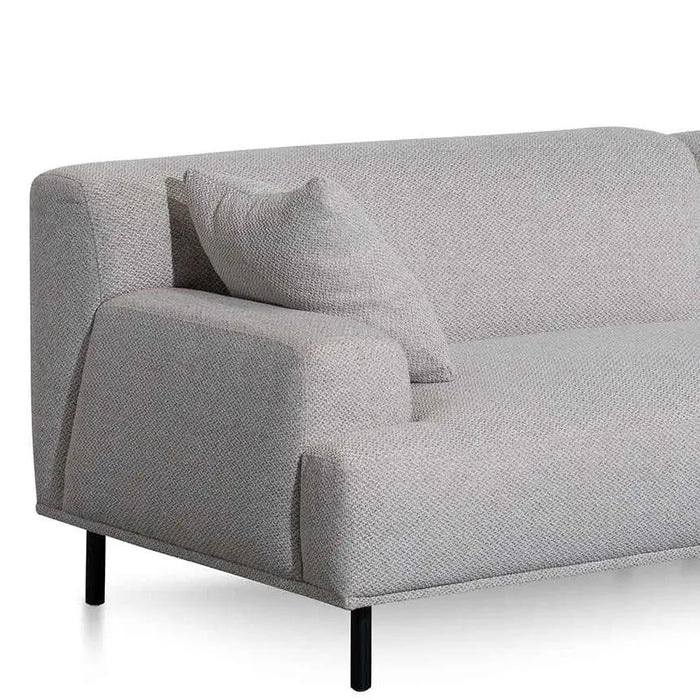 Calibre Furniture Jasleen Right Chaise Sofa - Sterling Sand