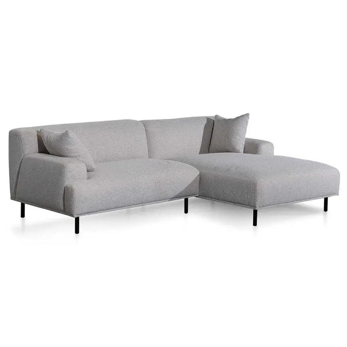 Calibre Furniture Jasleen Right Chaise Sofa - Sterling Sand