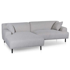 Calibre Furniture Jasleen Left Chaise Sofa - Sterling Sand