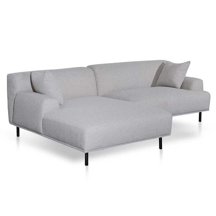 Calibre Furniture Jasleen Left Chaise Sofa - Sterling Sand