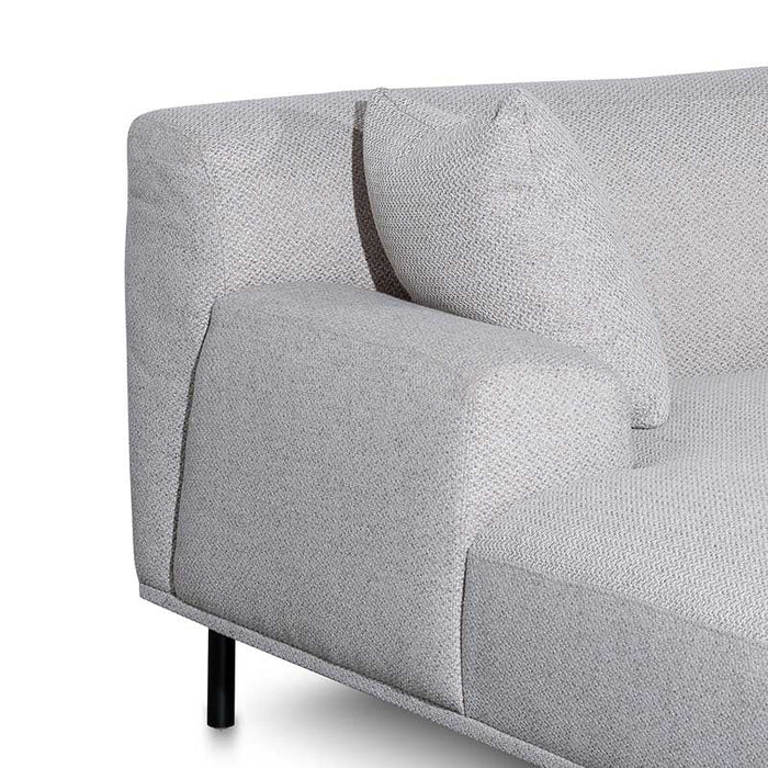 Calibre Furniture Jasleen Left Chaise Sofa - Sterling Sand