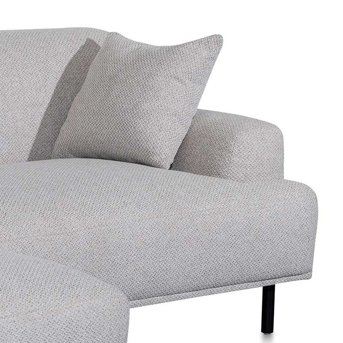 Calibre Furniture Jasleen Left Chaise Sofa - Sterling Sand