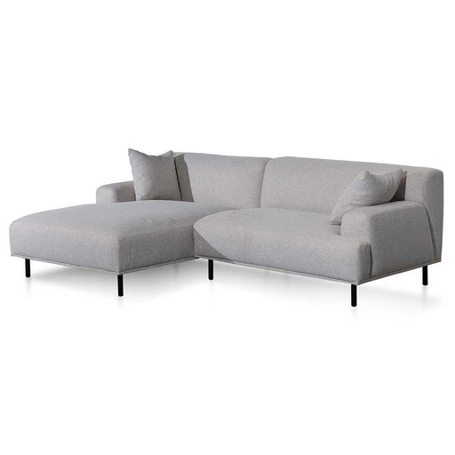 Calibre Furniture Jasleen Left Chaise Sofa - Sterling Sand