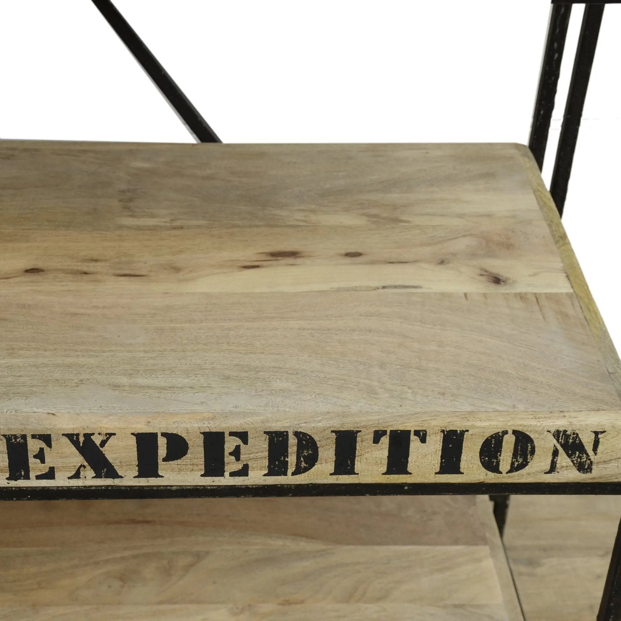 Rustic Expedition Hardwood Bookcase