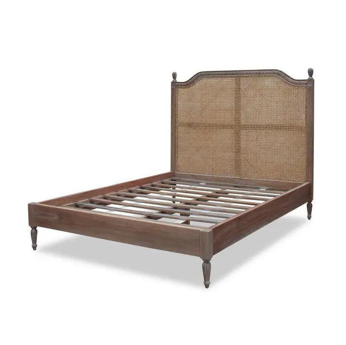 Hudson Furniture Queen Size Marseille Rattan Bed Frame