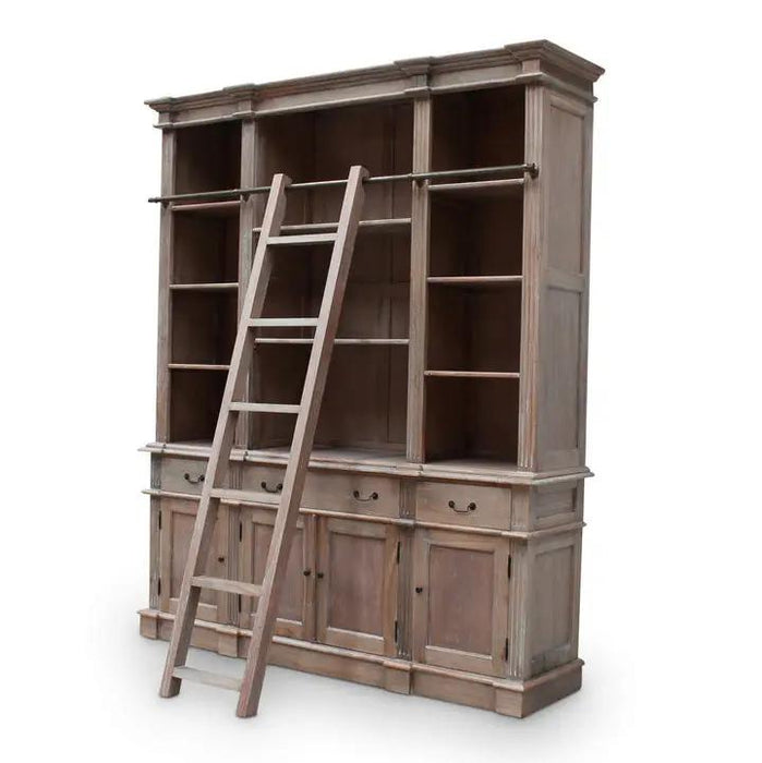 Hudson Furniture Estate Bookcase with Ladder