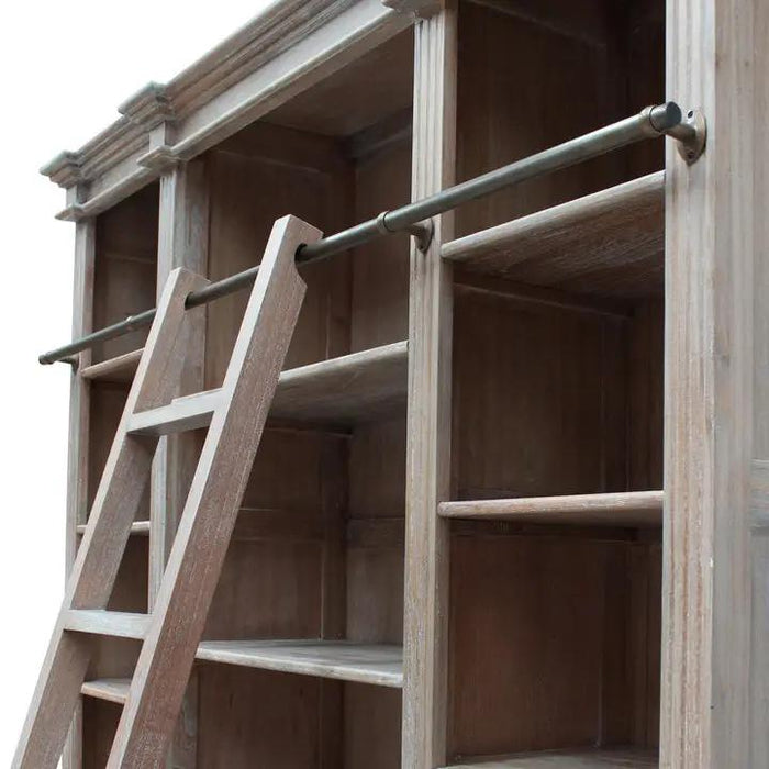 Hudson Furniture Estate Bookcase with Ladder