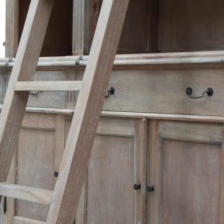 Hudson Furniture Estate Bookcase with Ladder