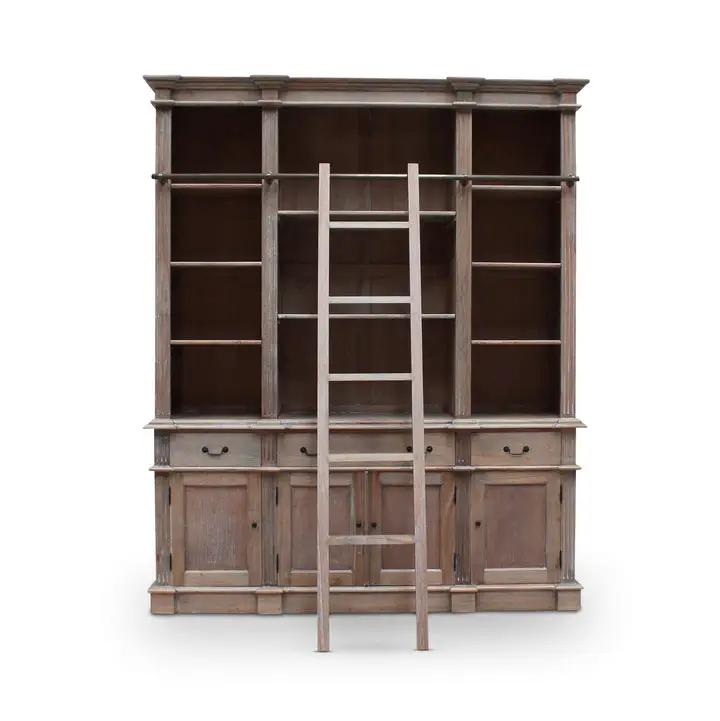 Hudson Furniture Estate Bookcase with Ladder
