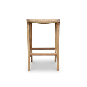 Hudson Furniture String Weave Timber Stool