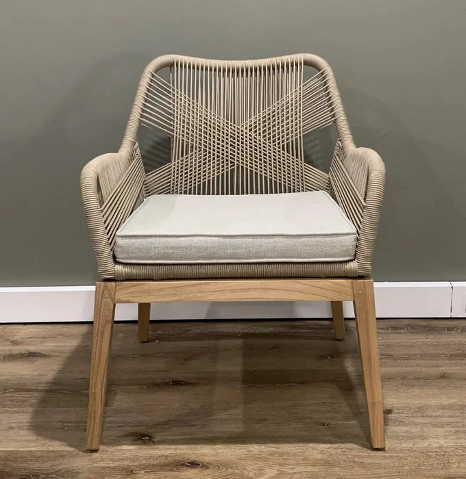 Hudson Furniture Zion Rope Weave Dining Chair