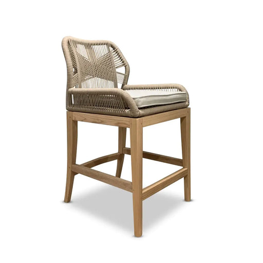 Hudson Furniture Zion Rope Weave Bar Stool