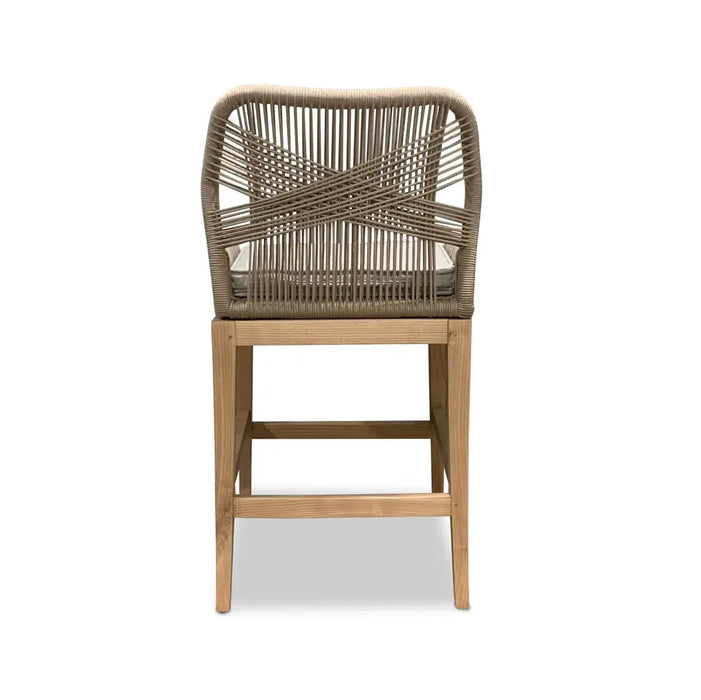 Hudson Furniture Zion Rope Weave Bar Stool