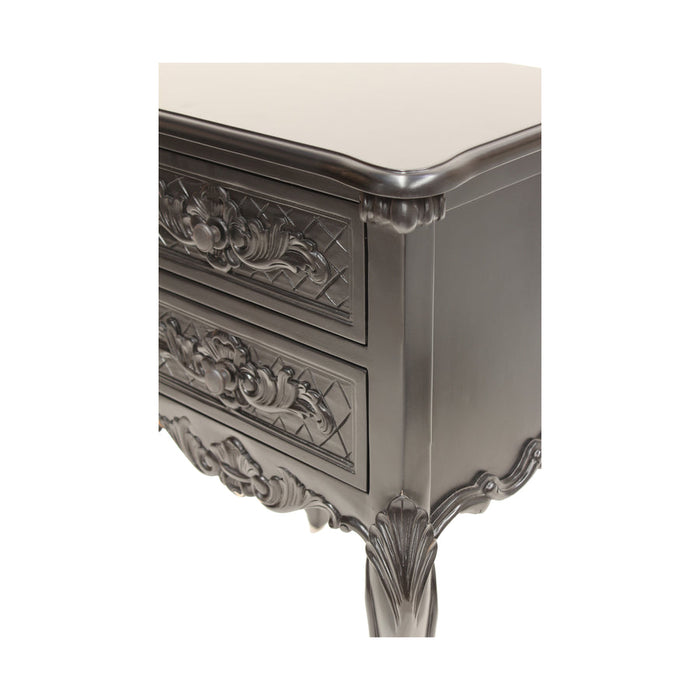 Hudson Furniture Louis Two Drawer Bedside Table