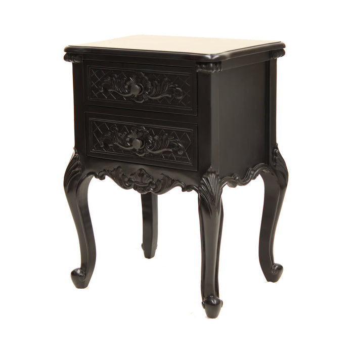 Hudson Furniture Louis Two Drawer Bedside Table