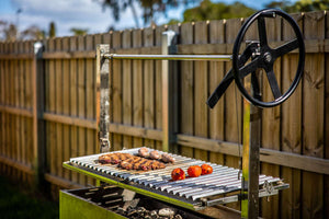 Outdoor Central Argentine Parrilla BBQ