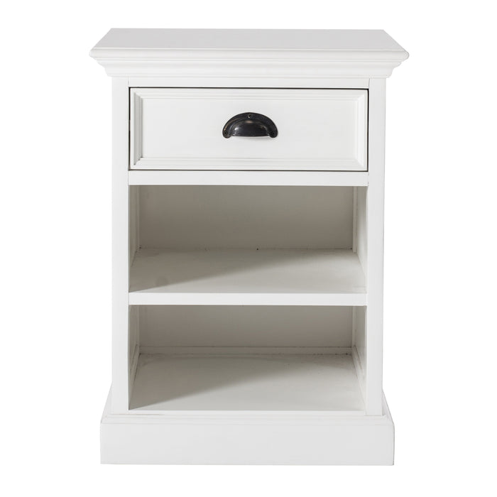 NovaSolo Halifax Bedside Table with Shelves