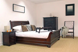 Hudson Furniture Cezanne Sleigh Bed - Queen Size