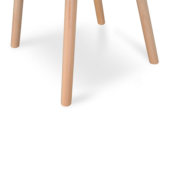 Calibre Furniture Amy Dining Chair - Black - Natural