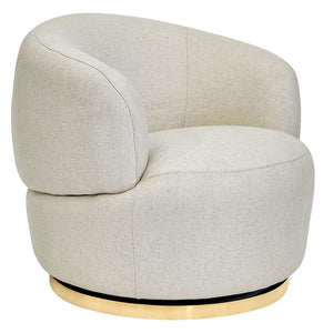 Cafe Lighting and Living Tubby Swivel Arm Chair