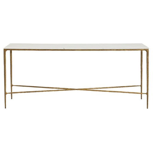 Cafe Lighting and Living Heston Marble Console Table - Large