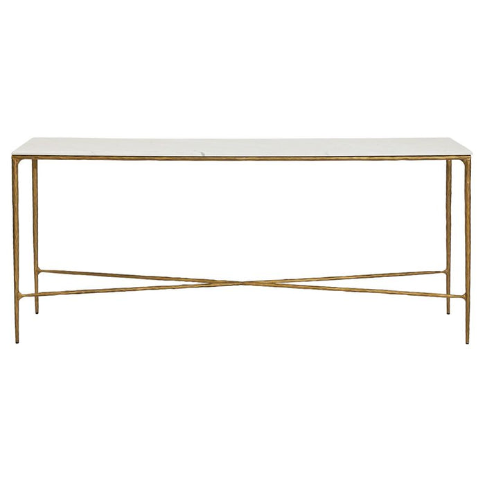 Cafe Lighting and Living Heston Marble Console Table - Large