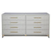 Cafe Lighting and Living Pearl 8 Drawer Chest