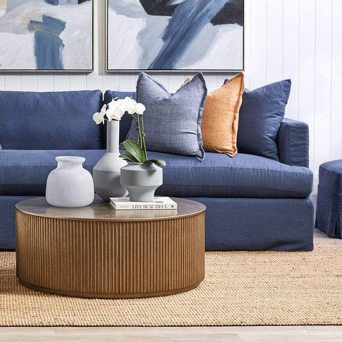 Cafe Lighting and Living Nomad Round Coffee Table