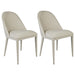 Cafe Lighting and Living Dante Panelled Dining Chair Set of 2 - Natural