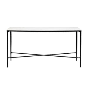Cafe Lighting and Living Heston Marble Console Table - Medium