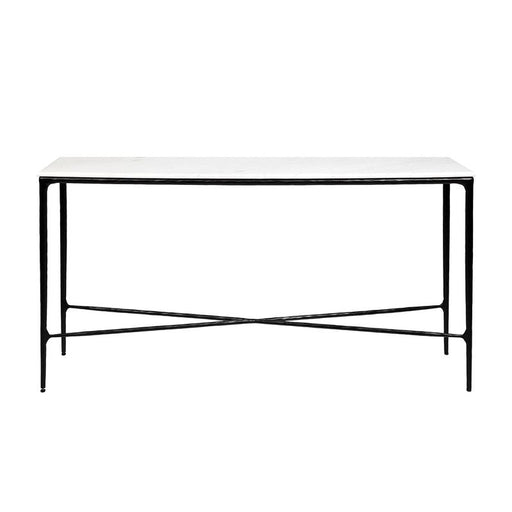 Cafe Lighting and Living Heston Marble Console Table - Medium