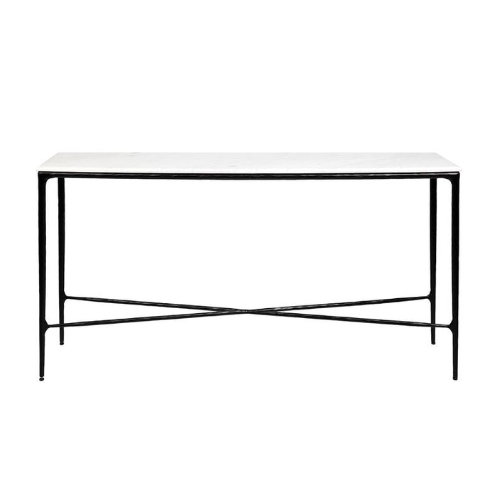 Cafe Lighting and Living Heston Marble Console Table - Medium