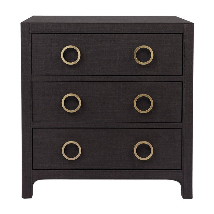 Cafe Lighting and Living Astley Upholstered Bedside Table