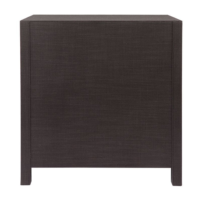 Cafe Lighting and Living Astley Upholstered Bedside Table