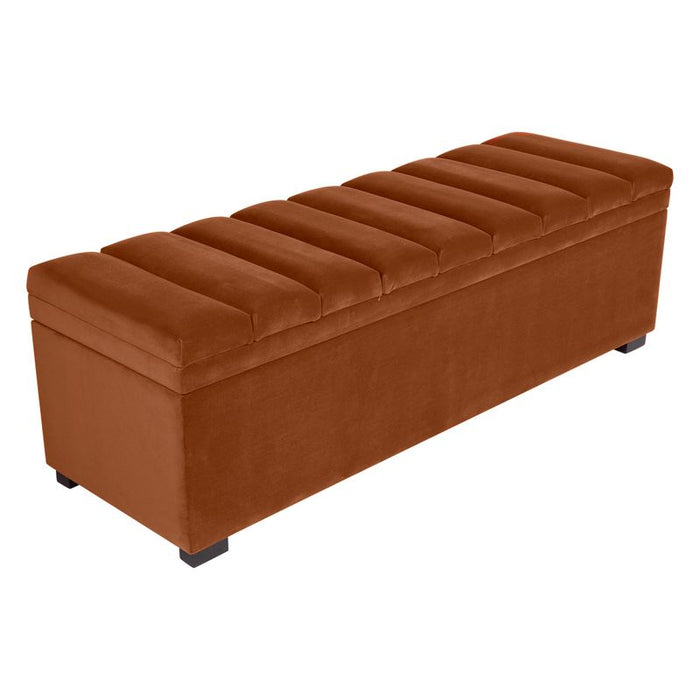 Cafe Lighting and Living Soho Storage Bench Ottoman