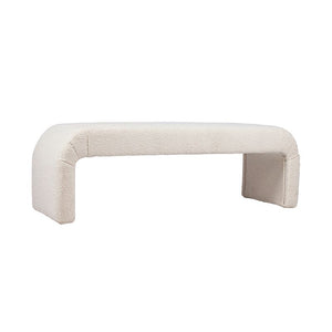 Cafe Lighting and Living The Curve Bench Ottoman