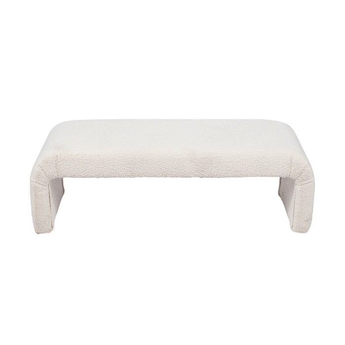 Cafe Lighting and Living The Curve Bench Ottoman