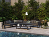 Level Vivara 3 Seater Right Arm Modular B Outdoor Sofa