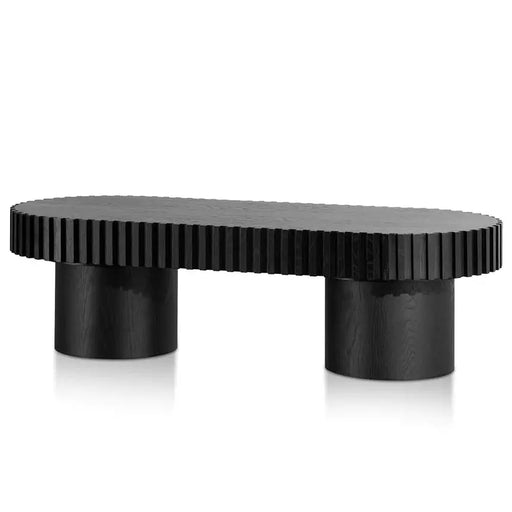 Calibre Furniture Quintin 1.4m Wooden Coffee Table - Black