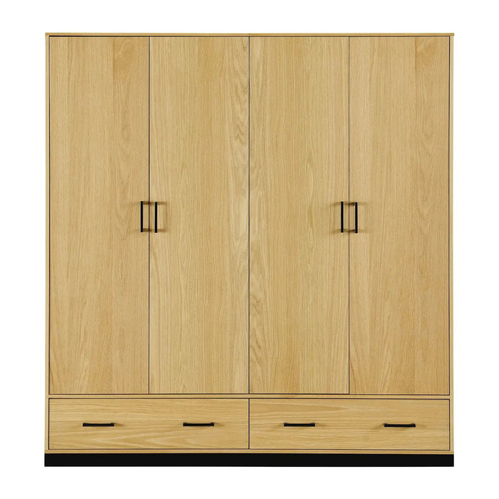 Hudson Furniture 4 Door Scandic Wardrobe